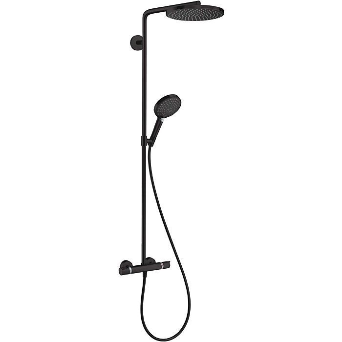 Sistem dus termostatic Raindance Select S 240 1 jett - matt  black